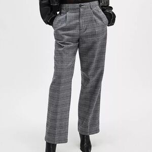 Free People Dockers Original High Pleated Wide-Leg Trousers size 29